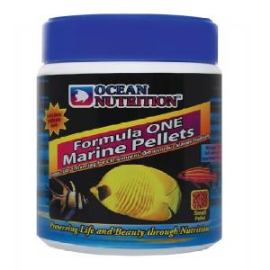 מזון מגורען פורמולה 1 לדגי מים מלוחים, גודל גרגיר קטן