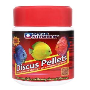 מזון מיוחד מיוצר בצורת תולעי דם לכל סוגי דגי הדיסקוס