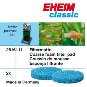 רפידות ספוג לסינון מכאני גס לפילטר חיצוני classic 150