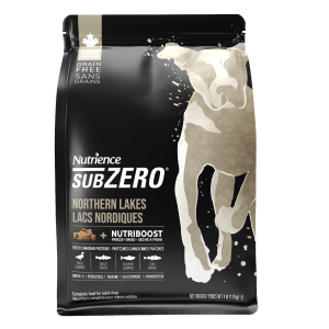 מזון יבש נטול דגנים, לכלבים מכל הסוגים ובכל הגילאים מבשר ברווז, כבש ודג פורל קשת