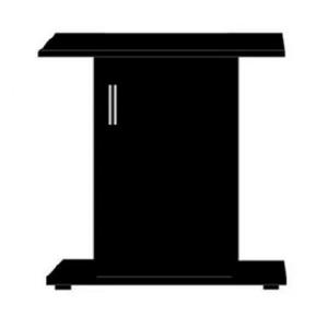 שולחן לאקווריום לד Hailea K60 בגוון שחור