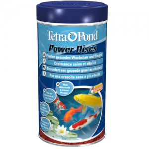 מזון דיסקיות פרימיום לכל סוגי דגי הבריכה המכיל כמות גדולה יותר של חומרים מזינים