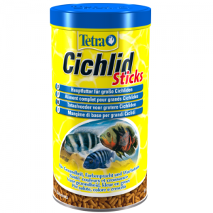 מזון מקלות עיקרי לכל הציקלידים וכל סוגי דגי הנוי הגדולים אחרים