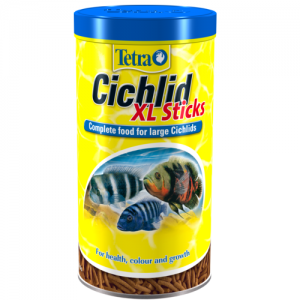 מזון מקלות עיקרי לכל הציקלידים ודגי הנוי הגדולים אחרים