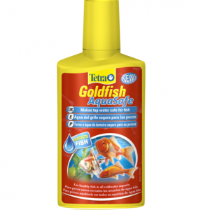 תכשיר להפיכת מי ברז למים בטוחים באופן מיידי עבור דגי זהב ודגי מים קרים אחרים