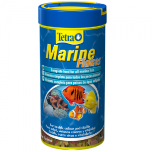 מזון פתיתים מושלם לכל סוגי דגי המים המלוחים הקטנים והבינוניים