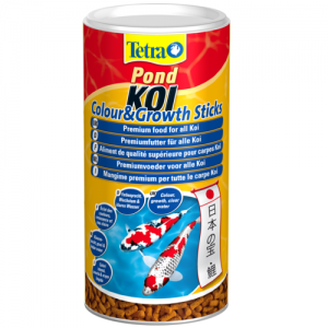 מזון מקלות פרימיום לכל דגי הקוי בגודל 25 ס"מ ומעלה