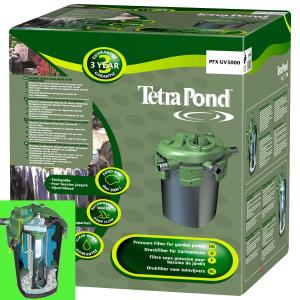 פילטר לחץ משולב UV דגם PFX-UV 5000 לבריכות הנוי בנפח עד 5,000 ליטר