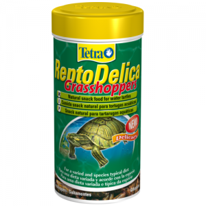 מזון חטיפים המכיל חגבים לצבי מים